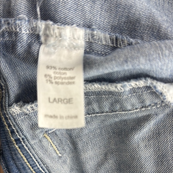 Denim Sleeveless Vest Maurice’s Large - Picture 7 of 8